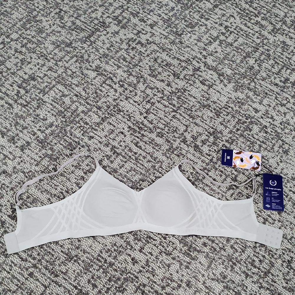 Honeylove Elegant White Bra